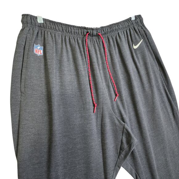 Nike Mens Atltanta Faclons Jogger Sweatpant Size 3XL NFL Onfield Apparel Dri Fit - Picture 2 of 10